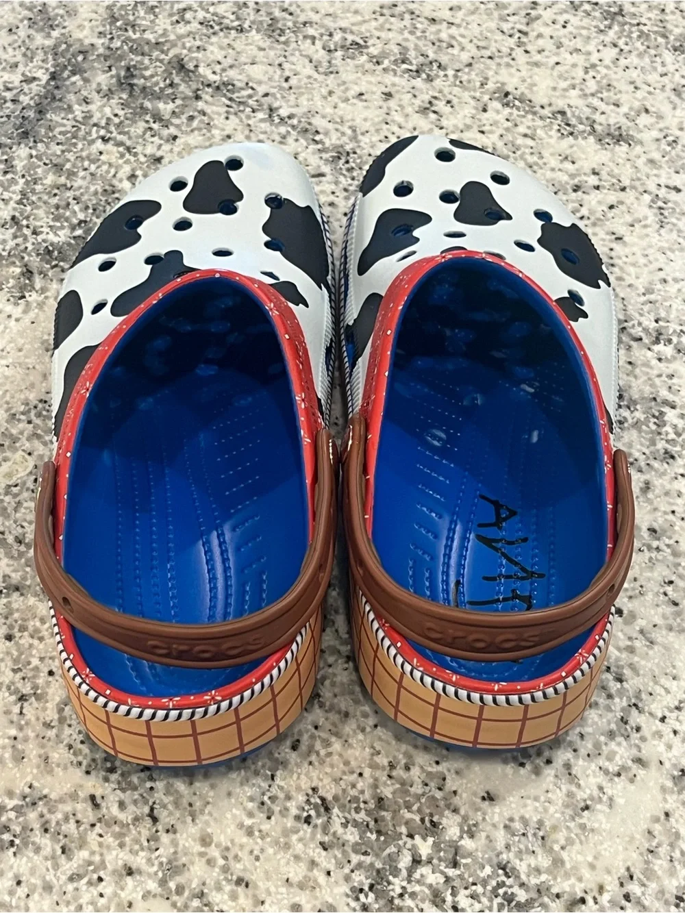 Crocs Toy Story Sheriff Woody Men’s Size 12 Disney Pixar Clog